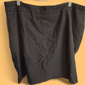 Hilary radley black stretch skort